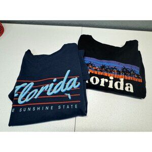 2 Mens New Florida T Shirts 2XL